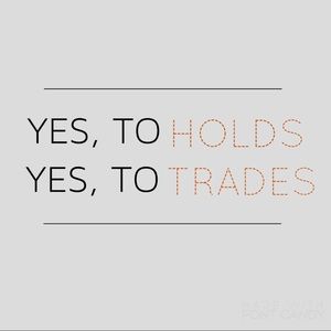 I’m accepting HOLDS! 🤗